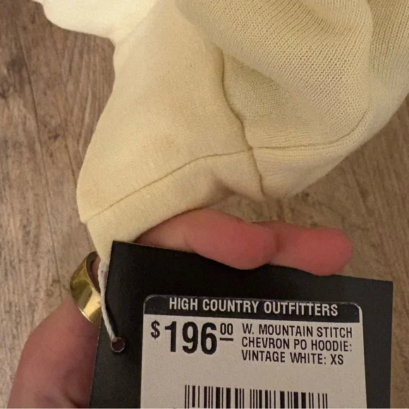 Aviator Nation Cream Hoodie brand new with tags